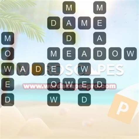 Level 274 Answers in Palm / Tropic For Wordscapes : Letters: .